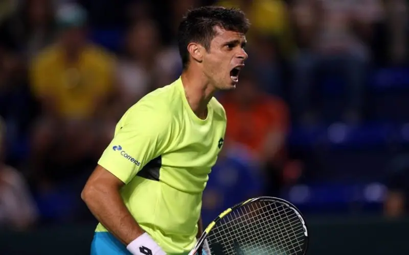 No Challenger de Szczecin, paulista perdeu para o argentino Facundo Arguello de virada e foi eliminado nas quartas