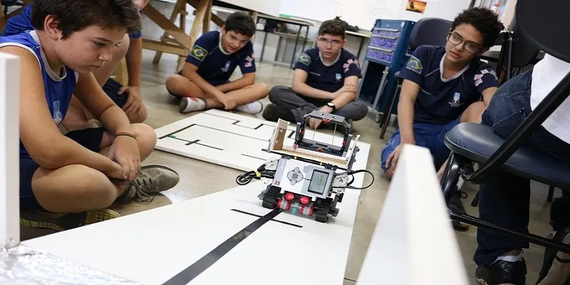Projeto de estudantes de uma equipe de robótica será apresentado na etapa estadual da Olimpíada Brasileira de Robótica