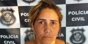 Elineuza Vieira da Costa, de 41 anos, foi presa após furtar um supermercado. Ela possui nove passagens pela polícia