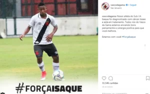 O jovem lutava contra um câncer ósseo, mas não resistiu e faleceu nesta manhã