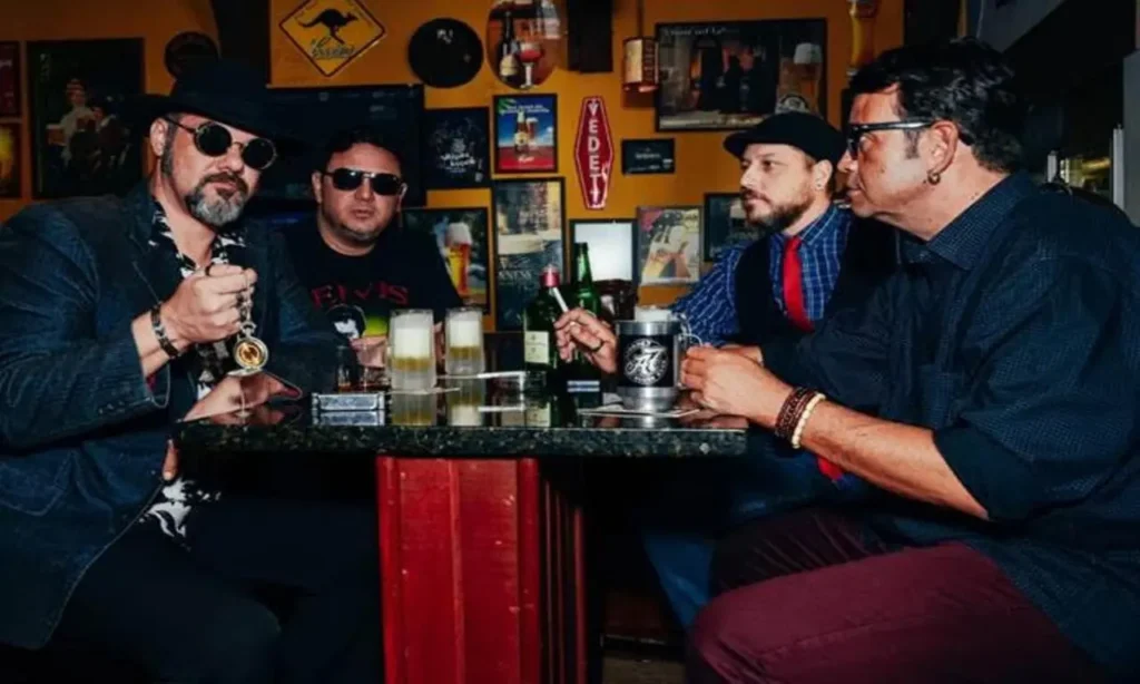 Grupo goiano de Blues anuncia colaboração de renomado músico Roy Carlini. | Foto: Divulgação