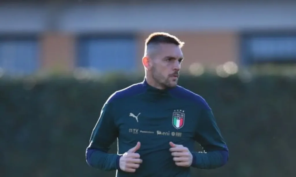 Zagueiro ex-Goiás, Tolói fez seu primeiro treinamento junto com seus companheiros italianos | foto: Comunicação / Seleção Italiana