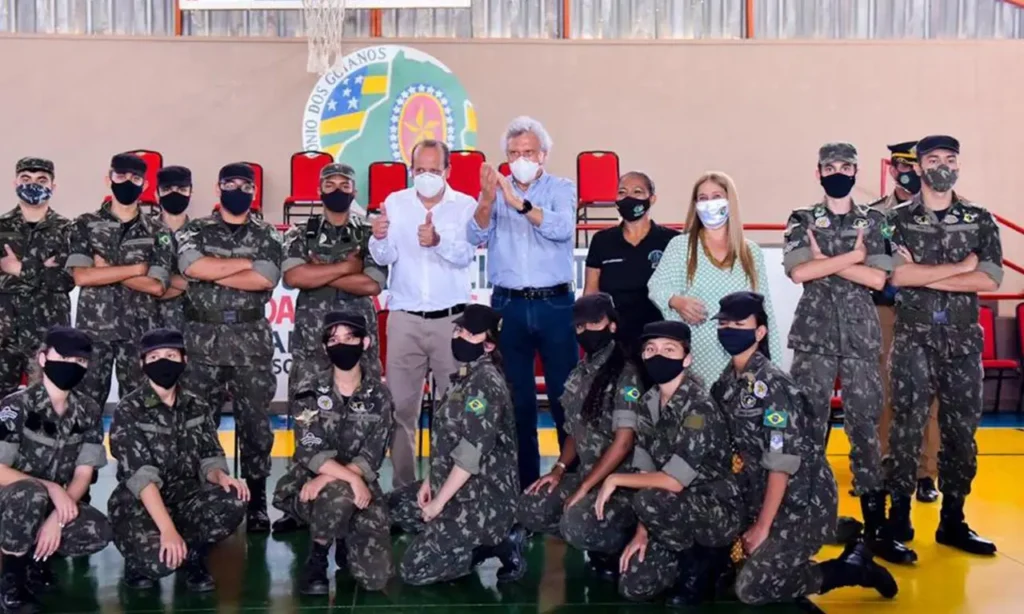 Na cidade, governador Ronaldo Caiado também instalou novos comandos regionais da Polícia Militar, do Corpo de Bombeiros e 19ª Delegacia Regional da Polícia Civil | Foto: Junior Guimarães