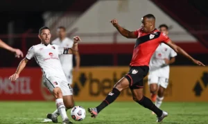 Finalizações e jogo físico entram na lista de melhorias para o Atlético-GO na Sula | Foto: Divulgação/Conmebol BR