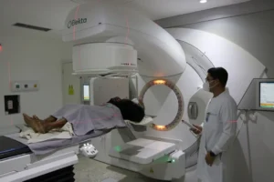Aparelho traz mais conforto para os pacientes com câncer e reduz o tempo do tratamento | Foto: Wesley Costa