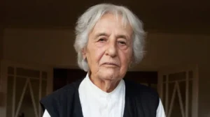 Irmgard Furchner, que tinha entre 18 e 19 anos na época referente às acusações. | Foto: Reprodução