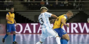 Ferrão foi responsável pelo único gol brasileiro na partida | foto: Thais Magalhães / CBF