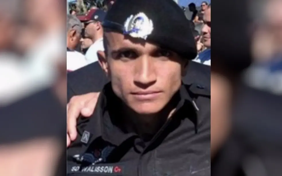 O policial foi assassinado dentro de um carro descaracterizado da PMGO, nesta mesma data, em 22 de setembro de 2019. E até hoje ninguém foi preso | Foto: reprodução