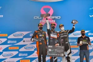 Felipe Baptista venceu a primeira corrida da sexta etapa da Stock Light, disputada no Velocitta, autódromo localizado em Mogi Guaçu-SP | Foto: Duda Bairros/Vicar