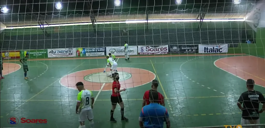 O time do sul goiano conseguiu sua terceira vitória consecutiva no campeonato | foto: Reprodução / Corumbaíba Notícias
