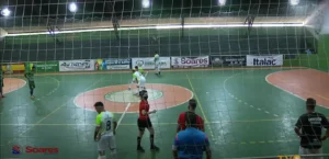 O time do sul goiano conseguiu sua terceira vitória consecutiva no campeonato | foto: Reprodução / Corumbaíba Notícias