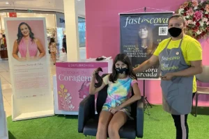 Ação é realizada no Araguaia Shopping até às 18h30 deste sábado (30). | Foto: Reprodução
