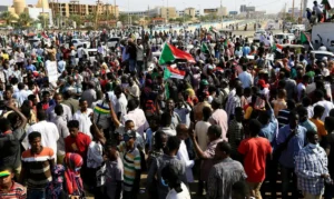 Centenas de milhares de manifestantes exigiam restauração de governo civil. | Foto: Reprodução/Reuters/Mohamed Nureldin Abdallah