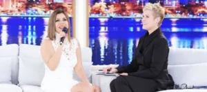 "Como uma pessoa que trabalhou para criança fala isso?", questionou a apresentadora. | Foto: Reprodução