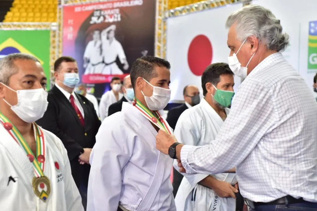 XXI Campeonato Brasileiro de Karatê JKA reuniu mais de 400 atletas de 15 unidades da federação. | Foto: Divulgação