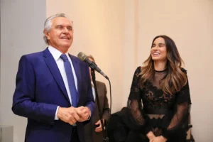 Durante evento na sede da entidade, na noite de quarta-feira (10/11), Caiado anunciou que documento para doação de terreno de 7,7 mil metros quadrados já foi enviado para avaliação técnica da Sead. | Foto: André Saddi