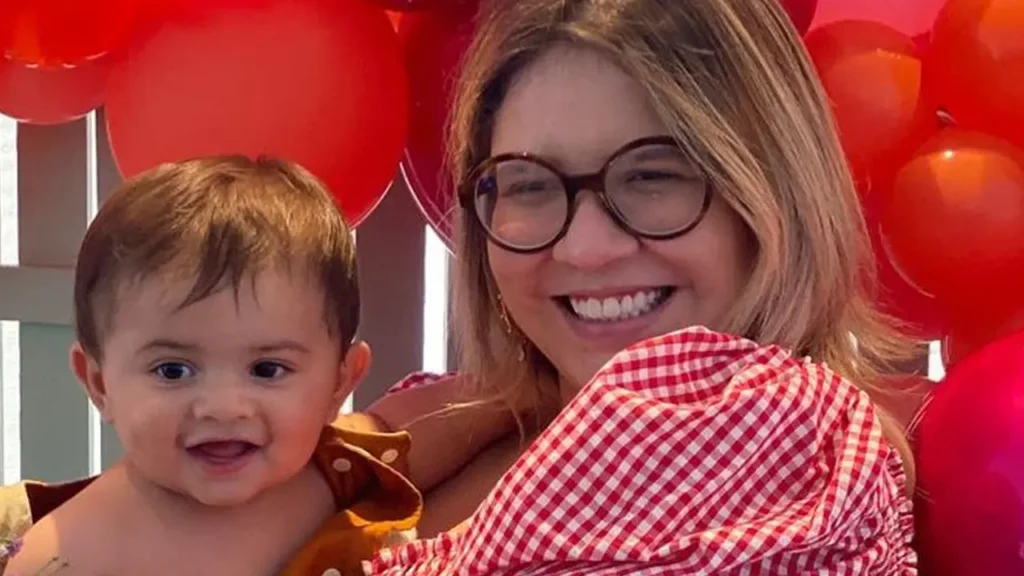 "Meu filho terá o amor de todos", disse Ruth Dias. | Foto: Reprodução