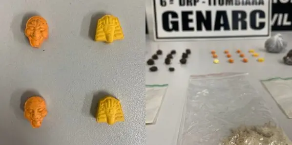 Além do MDMA, mais conhecido como MD, a jovem vendia outras drogas como haxixe, ecstasy e maconha. | Foto: Reprodução