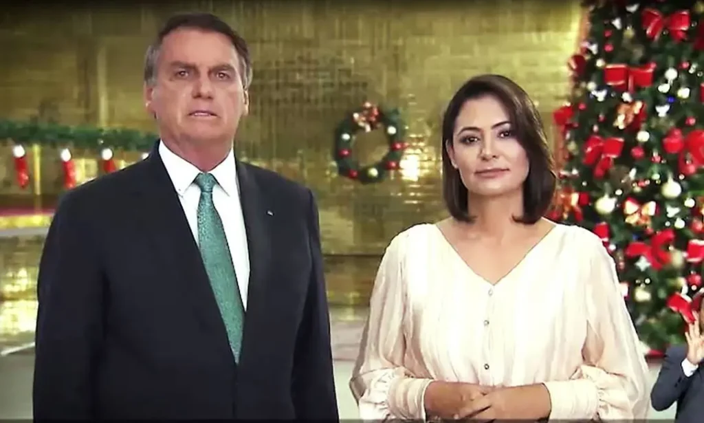 O pronunciamento durou cerca de 1:40 minutos. | Foto: Reprodução/Internet