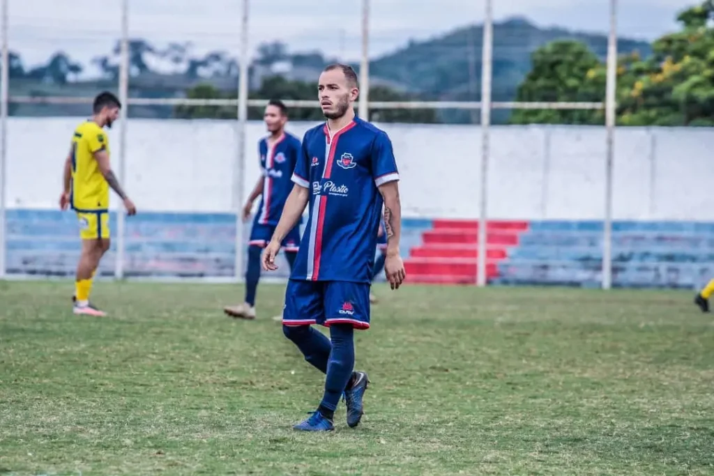 Em 2021, Marcelo Henrique defendeu as cores do Guanabara City, na Terceira Divisão do Campeonato Goiano | Foto: Acervo pessoal