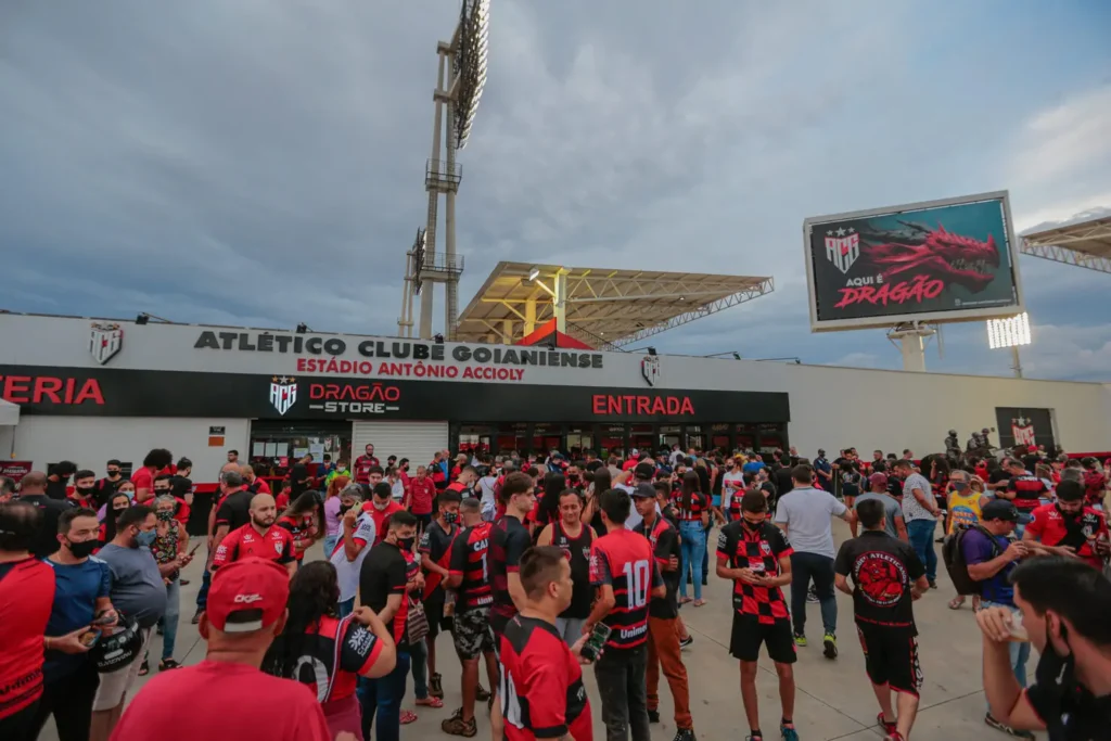 Para ver o último jogo do Atlético-GO na Série A de 2021, o torcedor rubro-negro terá de pagar 20 ou 40 reais | Foto: Bruno Corsino/Atlético CG