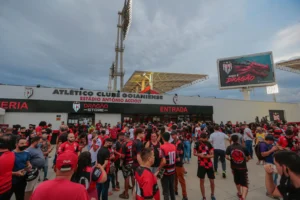 Para ver o último jogo do Atlético-GO na Série A de 2021, o torcedor rubro-negro terá de pagar 20 ou 40 reais | Foto: Bruno Corsino/Atlético CG