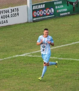 Meia Ariel Palácio foi o destaque da equipe gaúcha, marcando sete gols em catorze jogos | foto: Arquivo pessoal