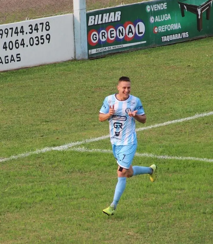 Meia Ariel Palácio foi o destaque da equipe gaúcha, marcando sete gols em catorze jogos | foto: Arquivo pessoal