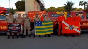 Os desastres já somam centenas de vítimas e famílias desabrigadas nas regiões sul e sudeste da Bahia | Foto: Divulgação/ CBMGO