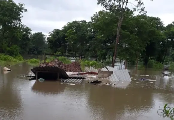 Força-tarefa segue em Cavalcante, um dos municípios mais atingidos pelas chuvas intensas | Foto: Reprodução
