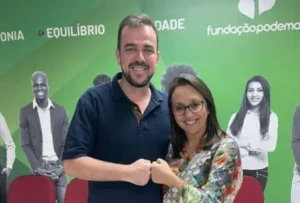 Prefeito de Aparecida de Goiânia foi elogiado pela presidente nacional do partido, Renata Abreu | Foto: Reprodução