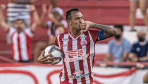 Atacante atuou nos dois confrontos diante do Goiás em 2021 e foram duas assistências na vitória de virada do Náutico por 3 a 2 | foto: Arquivo pessoal