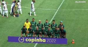 Equipe esmeraldina venceu a estreia por 2 a 0, diante do Iape-MA | foto: Reprodução / Elevan Sports