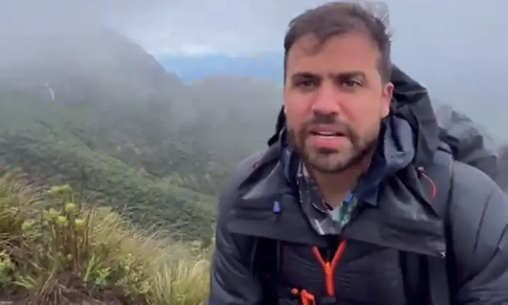 Durante transmissão ao vivo no YouTube, ele afirmou que “uma pessoa que não corre risco, dificilmente chegará ao topo” | Foto: Reprodução