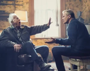 John vivido por Viggo Mortensen encara traumas quando reata relacionamento com seu pai, interpretado por Lance Henriksen | Foto: Reprodução