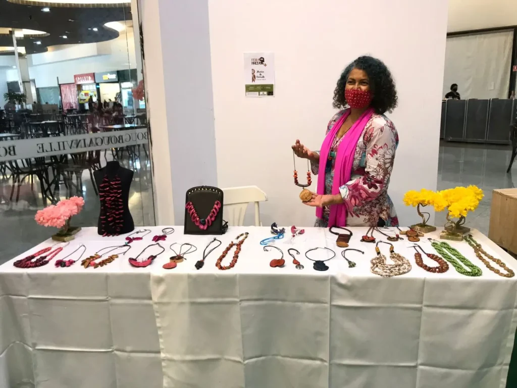 O objetivo principal da Feira das Pretas é o de criar espaço para o afroempreendedorismo | Foto: Reprodução