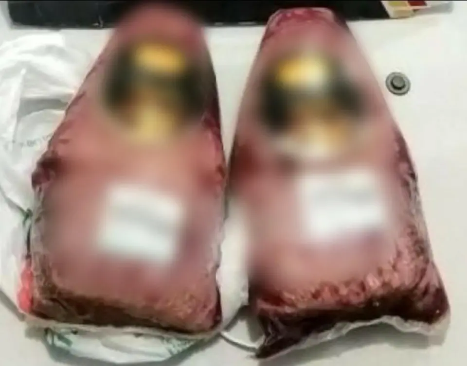 Suspeito confessou o crime e foi encaminhado para a delegacia | Foto: Polícia Militar