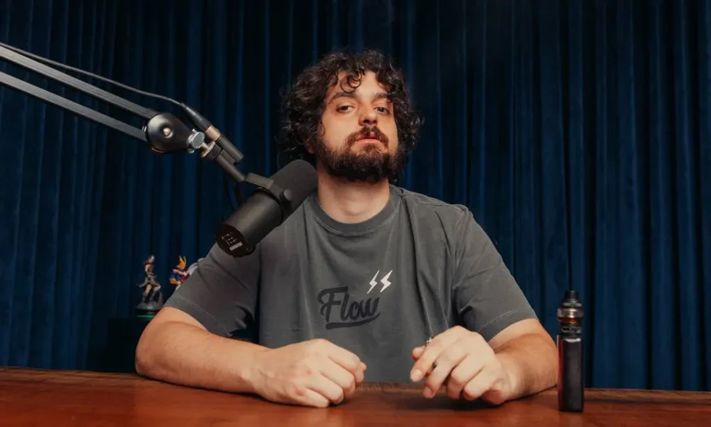 O youtuber reclamou nas redes sociais que a "liberdade de expressão morreu" | Foto: Reprodução