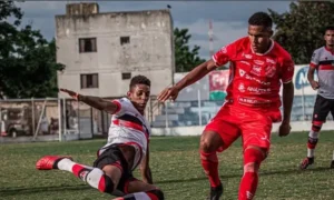 Atacante Sávio é revelação da Anapolina e se destacou na rubra na última Divisão de Acesso | foto: Heber Gomes