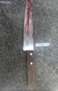 A suspeita foi presa e conduzida para a CGF, ela não tem passagens pela polícia | Foto: Polícia Militar