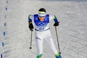 Ao largar na prova de Sprint do esqui cross-country, atleta superou, oficialmente, outros grandes nomes como Formiga, Robert Scheidt e Rodrigo Pessoa | Foto: William Lucas/ANOC