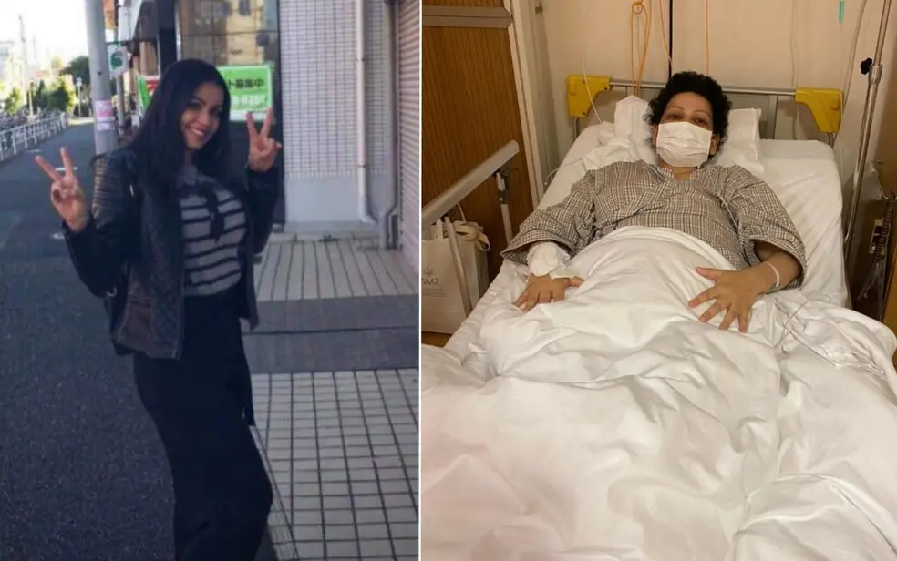 Naiara Fernandes Meireles Yosimura se mudou para o Japão há 5 anos e luta contra o câncer há cerca de 2 anos | Foto: Patrícia Rocha/Arquivo Pessoal