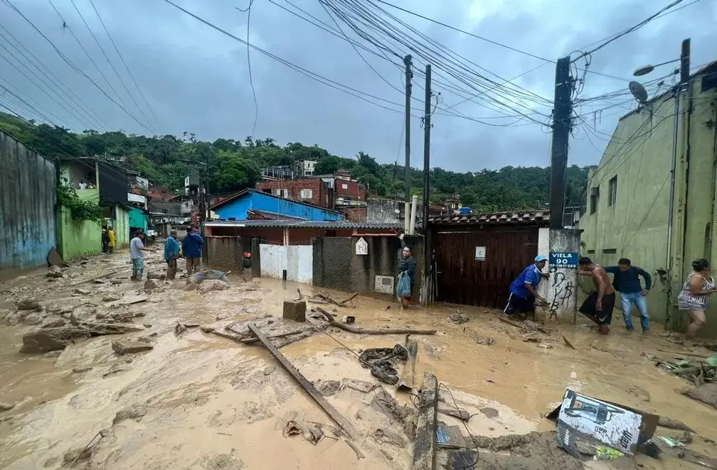 Cidade enfrenta ainda problemas no abastecimento de água. | Foto: Prefeitura de São Sebastião
