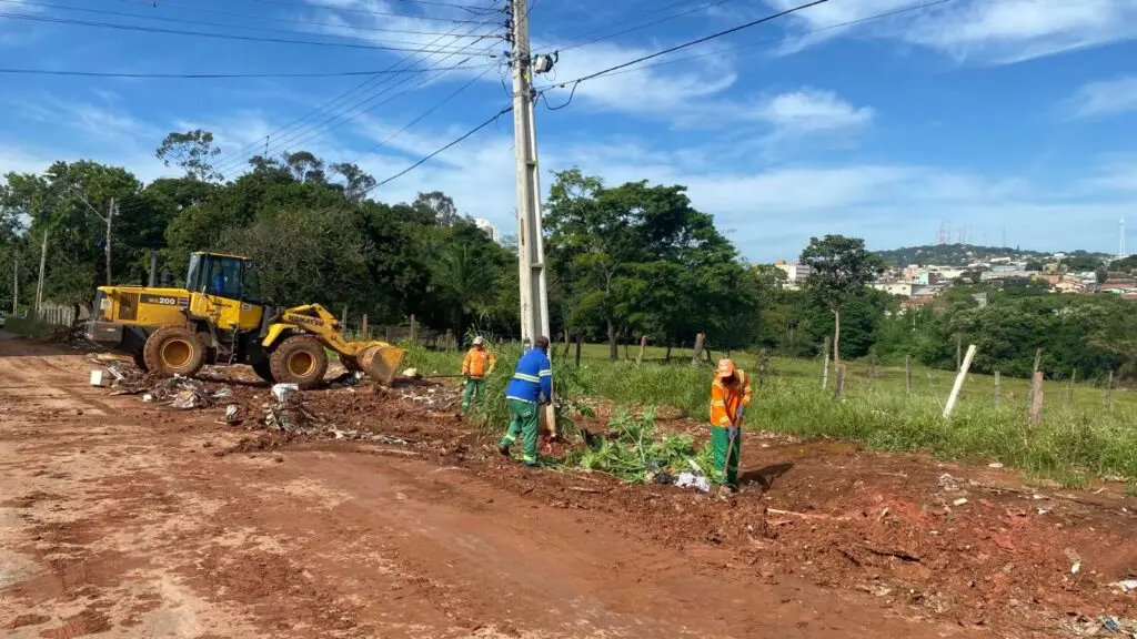 A prefeitura oferta serviços para descarte correto | Foto: Reprodução Luciano Magalhães/Prefeitura de Goiânia