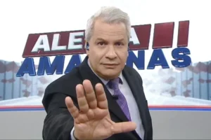 O apresentador da RedeTV! havia sido internado após retornar de uma viagem | Foto: Reprodução