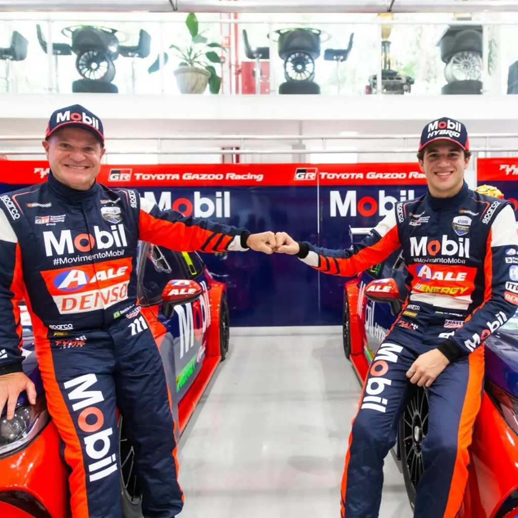 Rubens e Dudu Barrichello voltam a estar lado a lado na Stock (Foto: Divulgação Full Time)