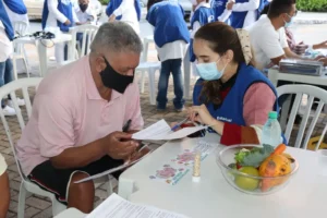 A iniciativa forneceu atendimentos de fonoaudiologia, com ênfase em pacientes oncológicos | Foto: Divulgação/ Suzana Meira/ Idtech