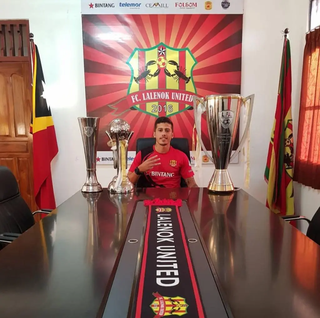 Glauco despertou o interesse do futebol internacional depois de atuar pelo Bangu | Foto: Arquivo pessoal