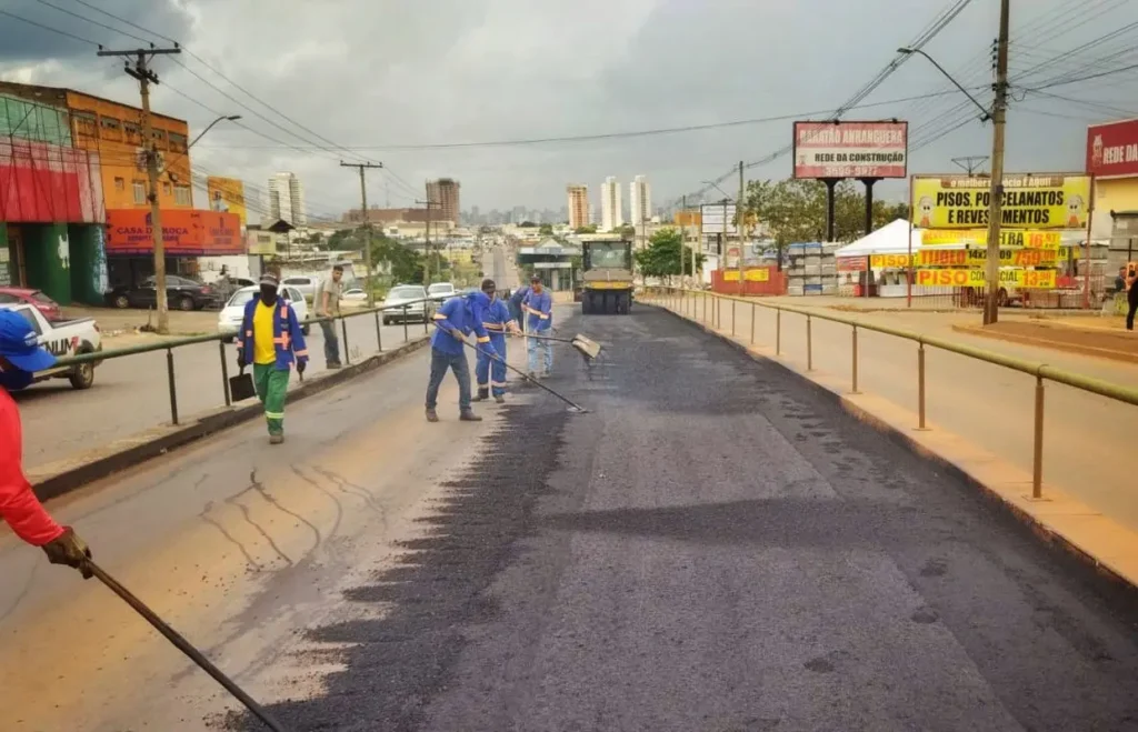 Obra está na penúltima estação antes do Terminal Padre Pelágio. | Foto: Secom