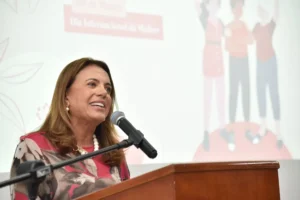 Acompanhada de lideranças rurais de todo o estado, primeira-dama participou da programação especial da Emater. | Foto: Cristiano Borges